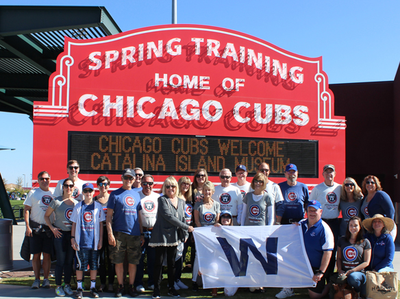 Museum group travels to Arizona for Cubs Spring Training