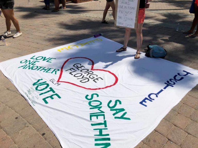 Avalon shows support for George Floyd protests