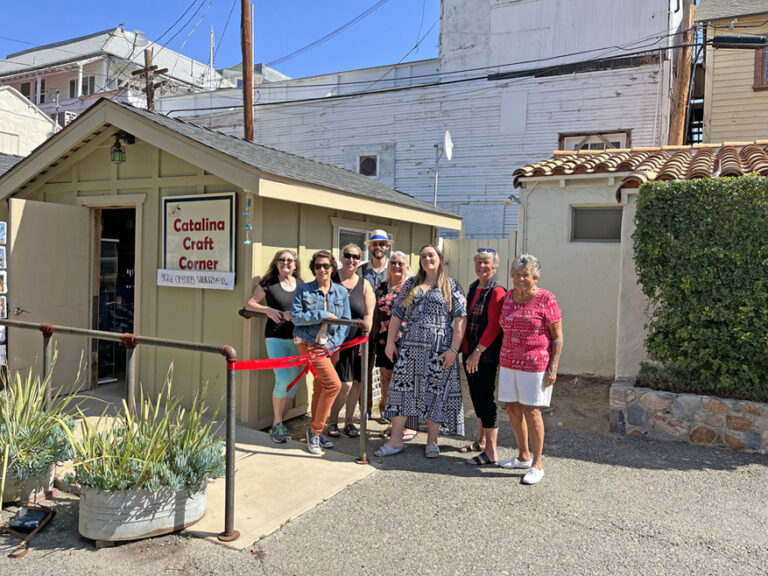 Craft Corner Ribbon Cutting