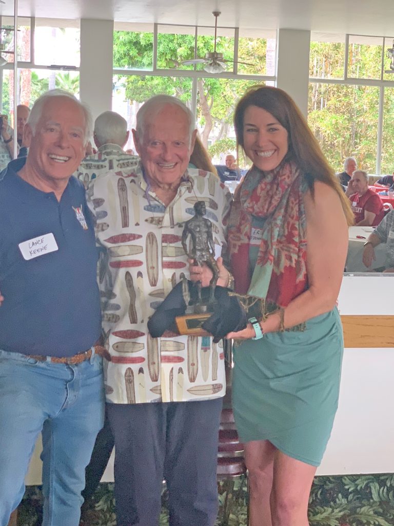 Puffer given award for 42 years of service