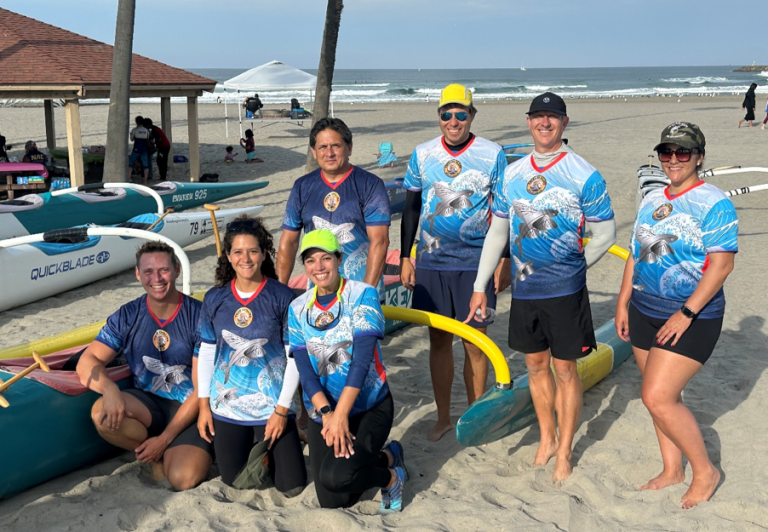 Catalina Paddlers Brave Ocean