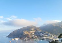 Photo by Stephen Weber A calm, but quite Avalon Bay pictured in December of 2024.