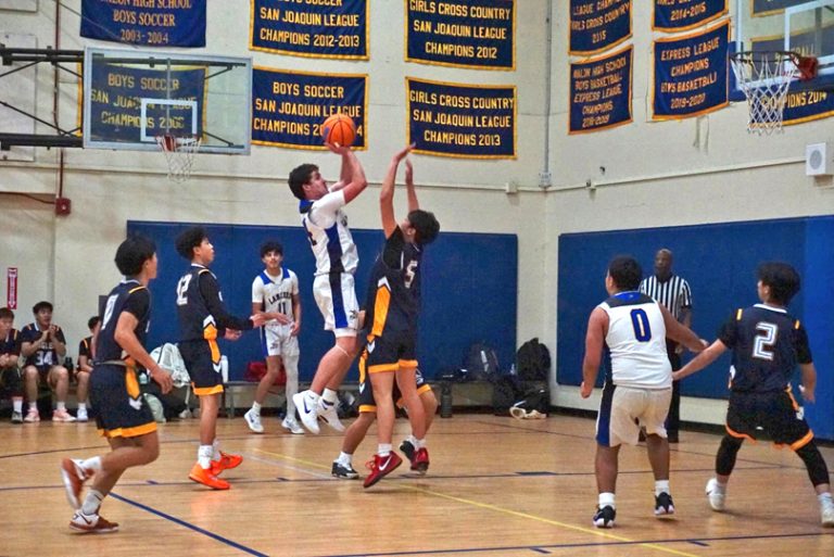 Lancers basketball team gets a taste of victory